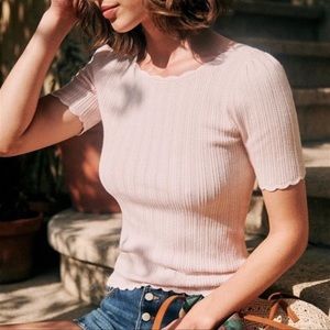 Sezane Romy Knitwear Baby Pink (SOLD OUT!!)
